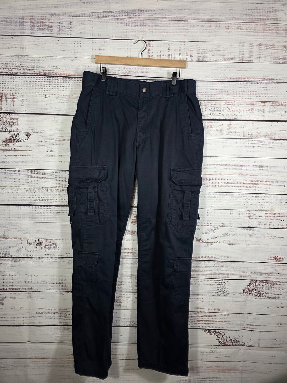 5.11 tactical Series Cargo Pants 36x36 Navy Blue Utility Duty Work Security